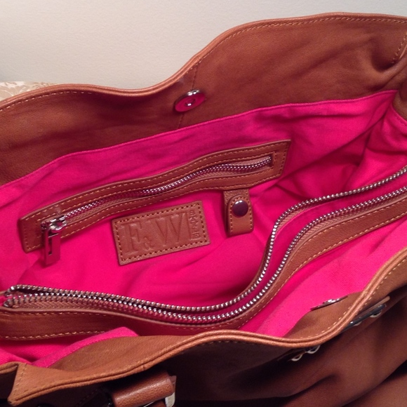 F&W Style Raven Tote Too, British Tan, A Beauty! - Picture 7 of 8